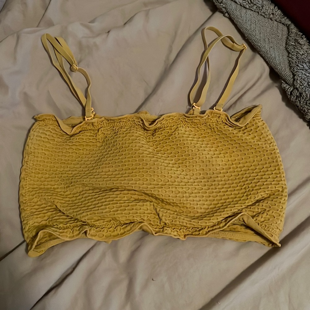 Target yellow bra/bandeau